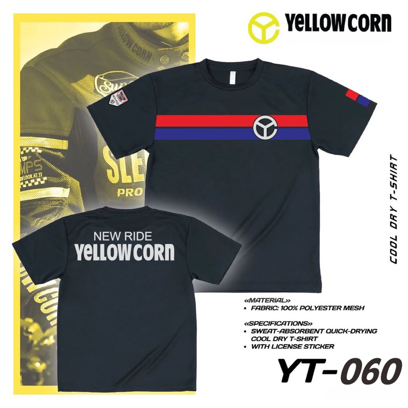 T-Shirt YELLOW CORN Yc 060 KAOS SUNMORY