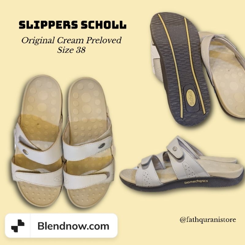 SANDAL WANITA SLOP MERK SCHOLL ORIGINAL
