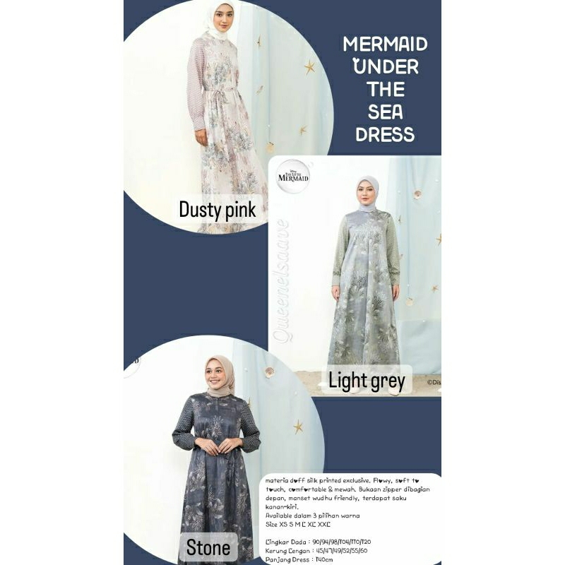 mermaid under the sea dress by geulis id