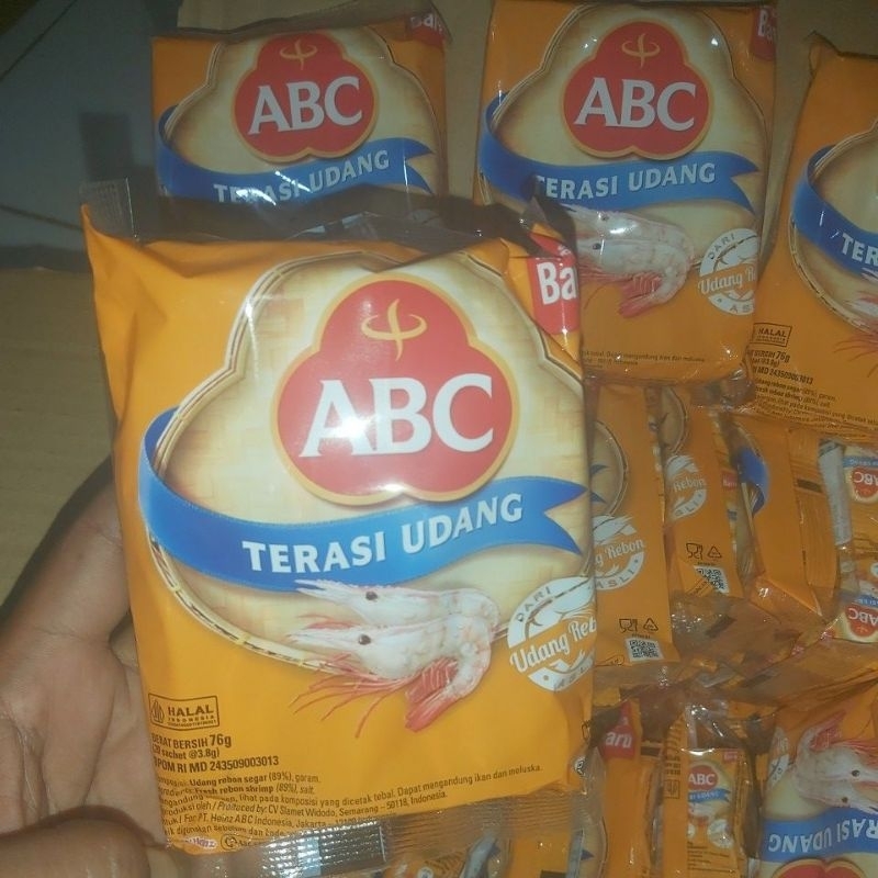 Terasi udang abc 1pack isi 20