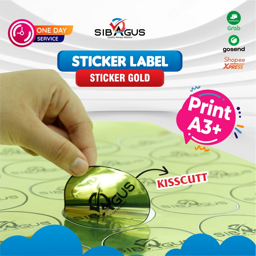 

Stiker Vinyl Gold Lembaran Ukuran A3 +