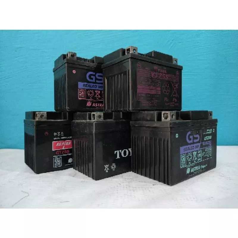 Aki kering bekas drop / mati