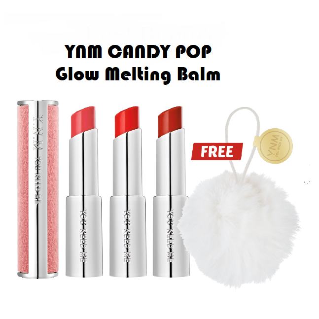 [BPOM] YNM Candy Pop Glow Melting Balm FREE Key Ring