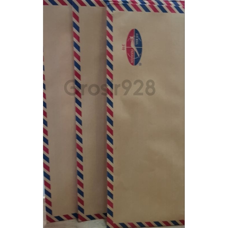 

Amplop Coklat Folio Airmail 310 Tali (50 lbr)