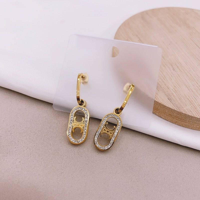 Anting Titanium asli mata kilau premium Quality Anti karat anti alergi att07