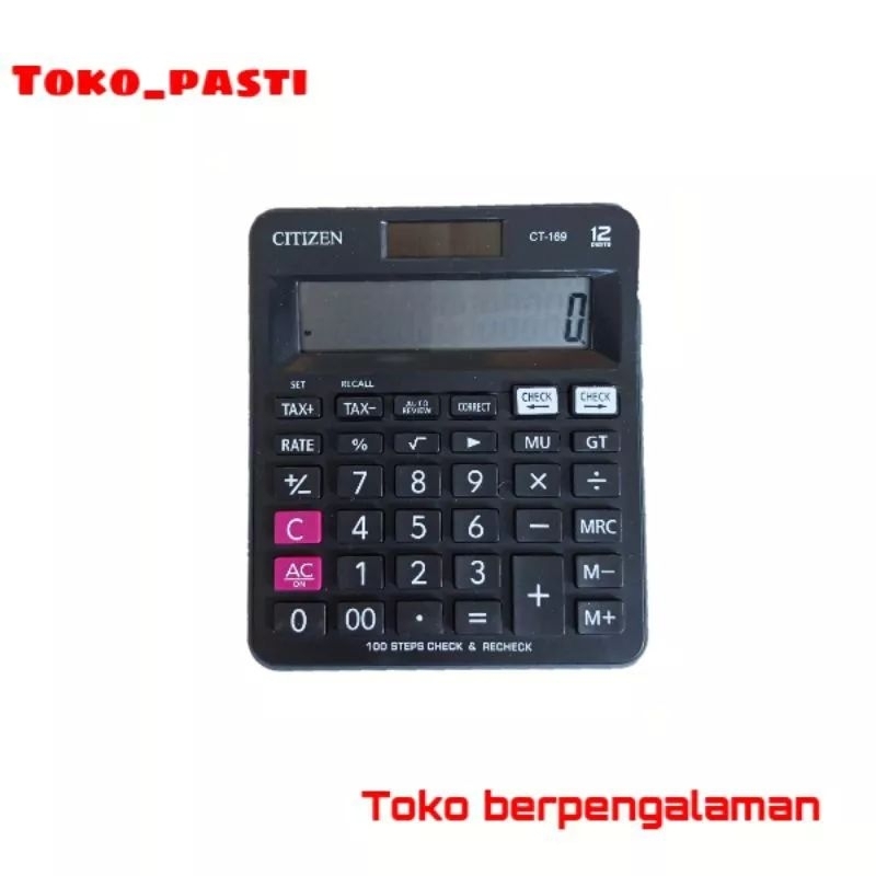 

KALKULATOR CT 169 12 DIGIT jual per pcs