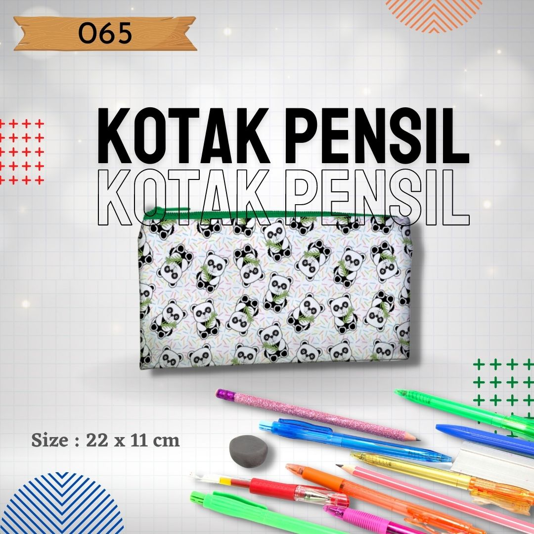 

Tempat Pensil, Kotak Pensil 065 gambar KARTUN PANDA Serbaguna Murah Dan Kualitas Terjamin.