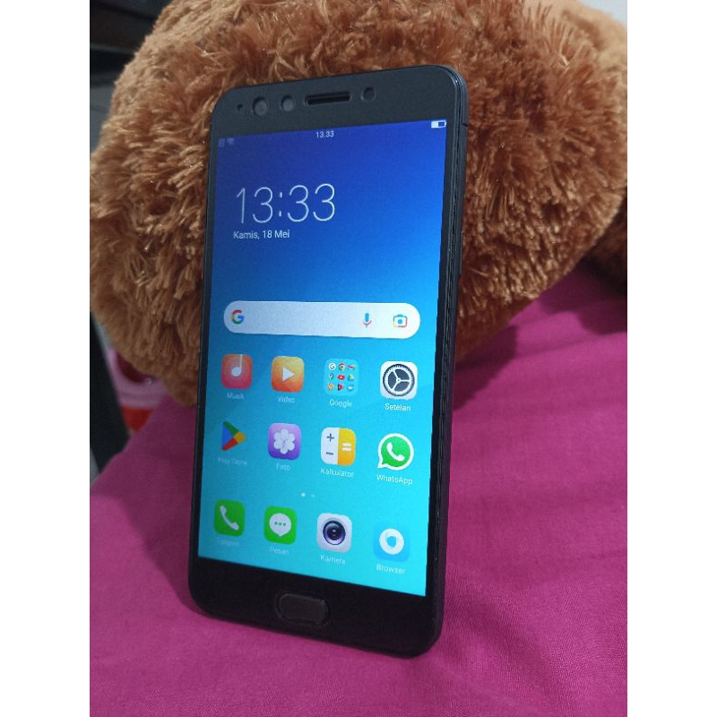 Oppo F3 Hitam Second
