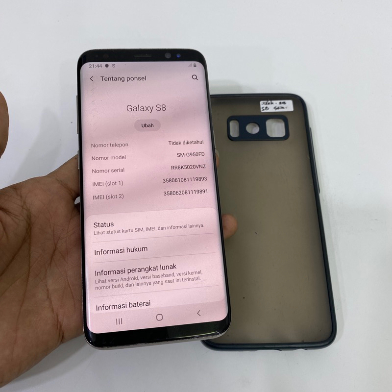 Samsung S8 Second resmi