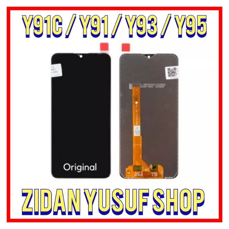LCD TOUCHSCREEN VIVO Y91 / Y91C / Y93 / Y95 FULLSET ORIGINAL