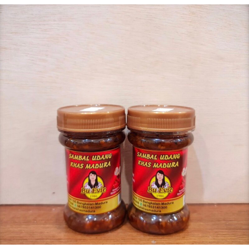 

Sambal udang khas madura 100% Asli madura