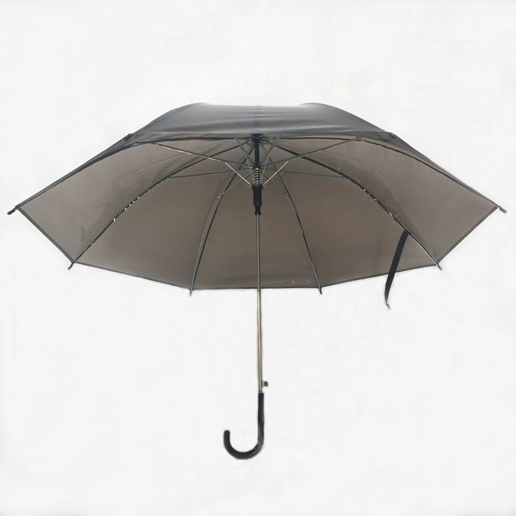 Payung Transparan Multifunction Rain Umbrella 8 Bone 94 cm - P077 - Black