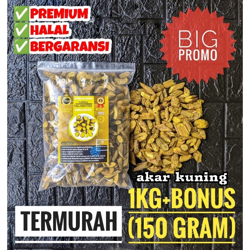 

Akar Bajakah Kuning Asli Kalimantan (1kg)