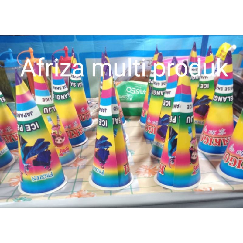 

kertas es pelangngi.kertas es serut