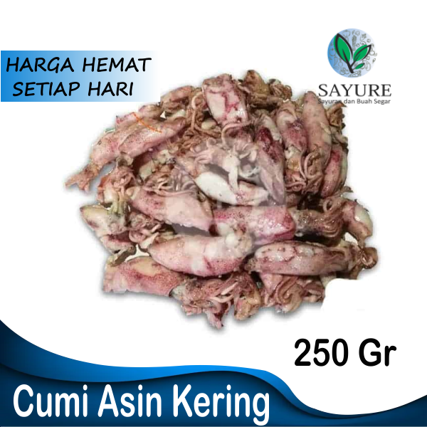 

CUMI ASIN KERING 250 GR
