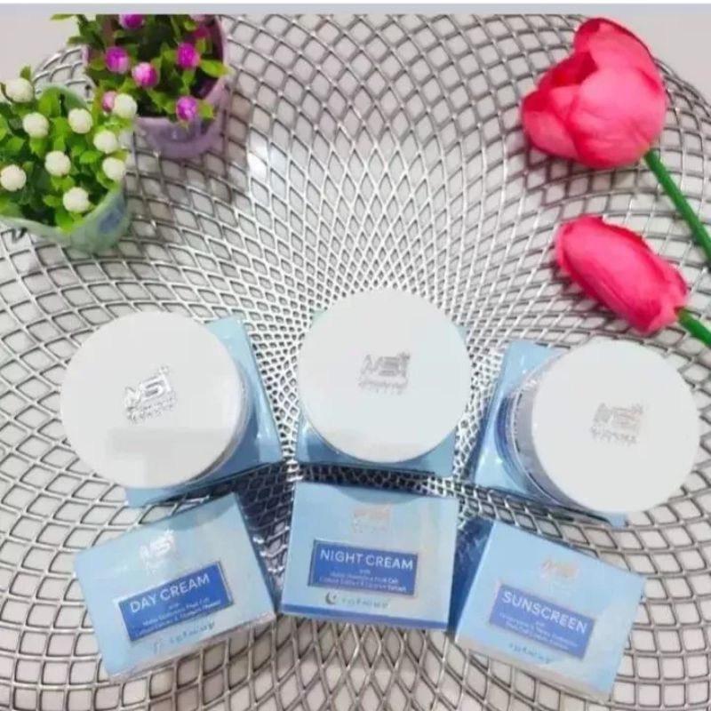 MSI CREAM MALAM CREAM SIANG SUNSCREEN MSI PERAWATAN WAJAH ORIGINAL
