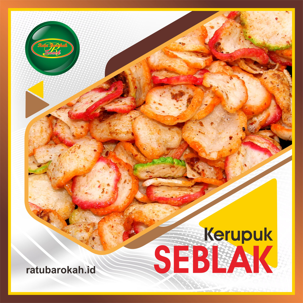 

RBW Snack - KERUPUK SEBLAK - 170gr