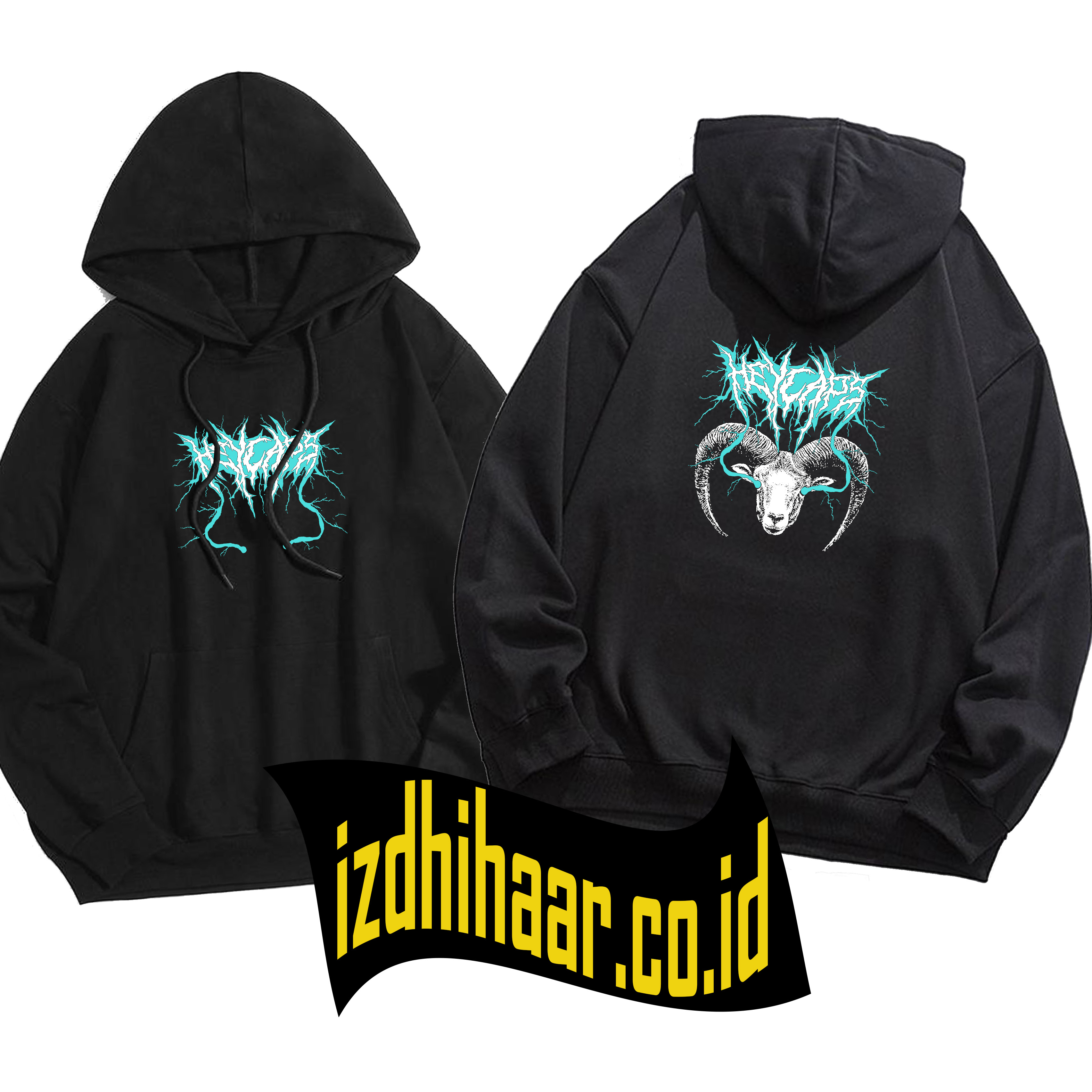 Sweater Hoodie Pria Murah Switer Cowok Cewek HEYCAPS Hoodie Jumper (Sablon) M -XXL