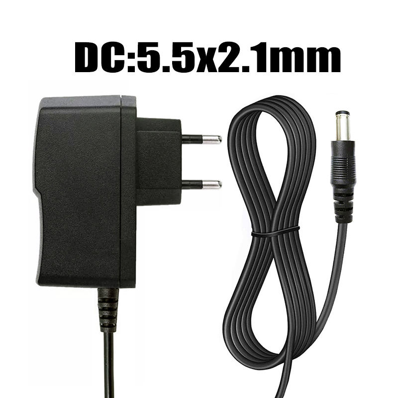 Actual【COD】DC Adapter 5V 2A AC 100-240V Converter Power Adapter Power Supply Charger 5.5 X 2.1