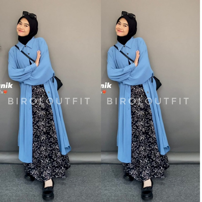 KARA LONG TUNIk/KEMEJA BETWING/KEMEJA WANITA