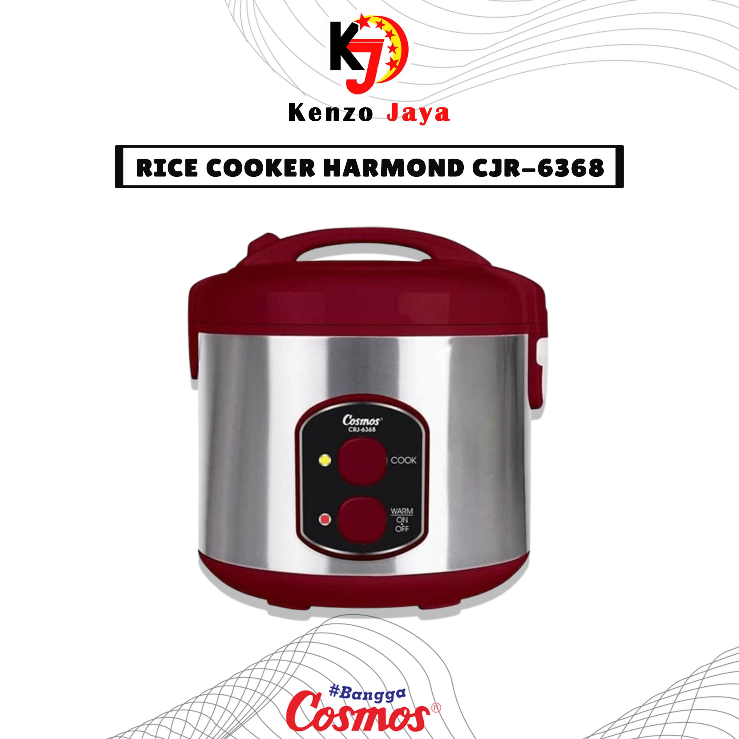Cosmos CRJ6368 - Magic Com 2.0 Liter Harmond