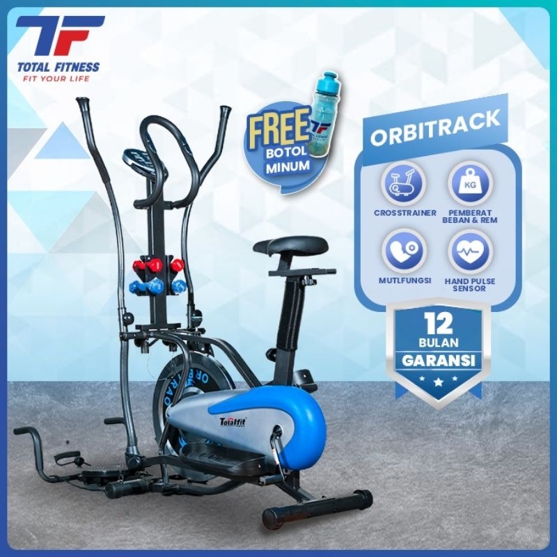 Sepeda Statis Orbitrek 5 in 1 Total Fitnes