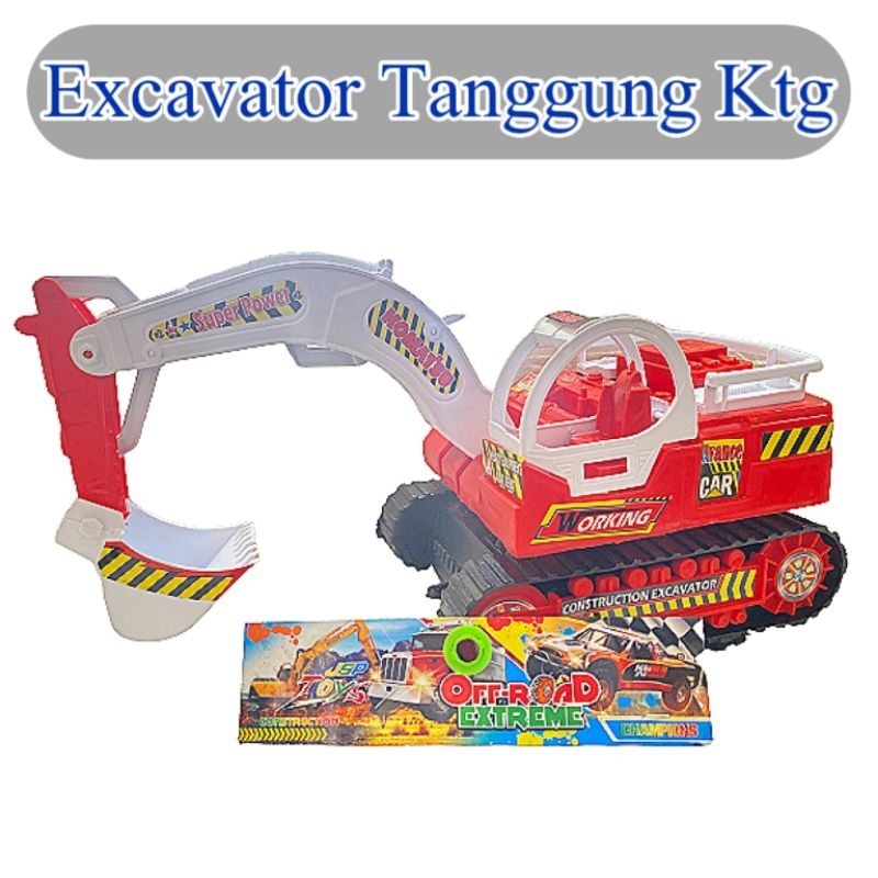 Mainan Excavator tanggung/ Bego ktg Tgg/ ST 2119
