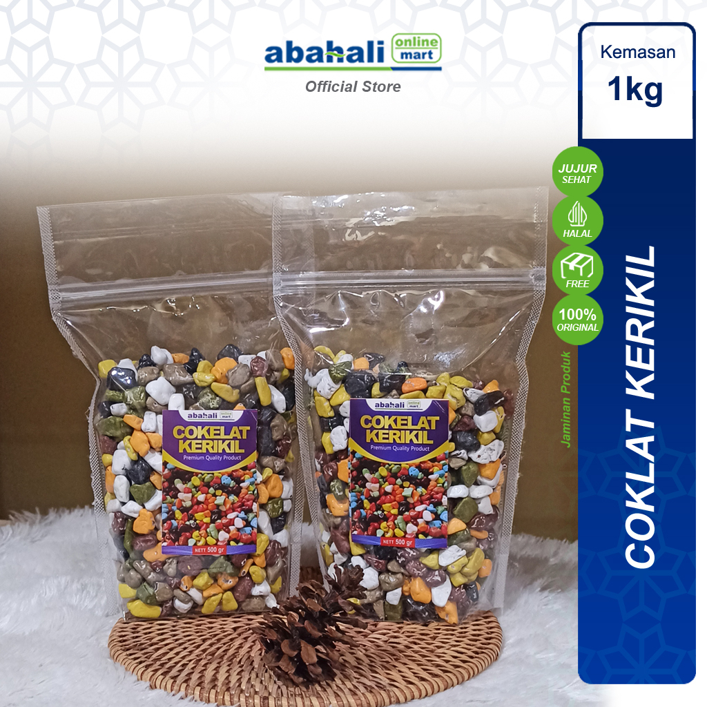 

Cokelat Premium Kerikil 1kg Manis Crunchy Khas Turki Kualitas Cocok Untuk Souvenir & Buka Puasa