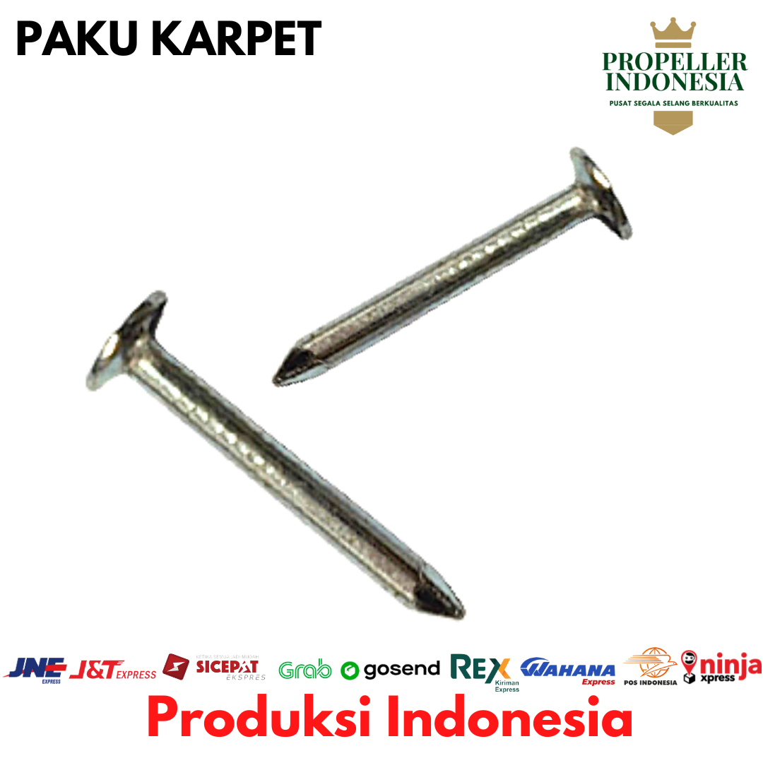 Paku Karpet Talang Hardboardnail Paku Kepala Lebar 1inch