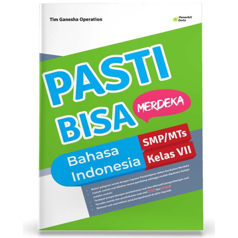 

PASTI BISA MERDEKA Bahasa Indonesia untuk SMP/MTs Kelas VII
