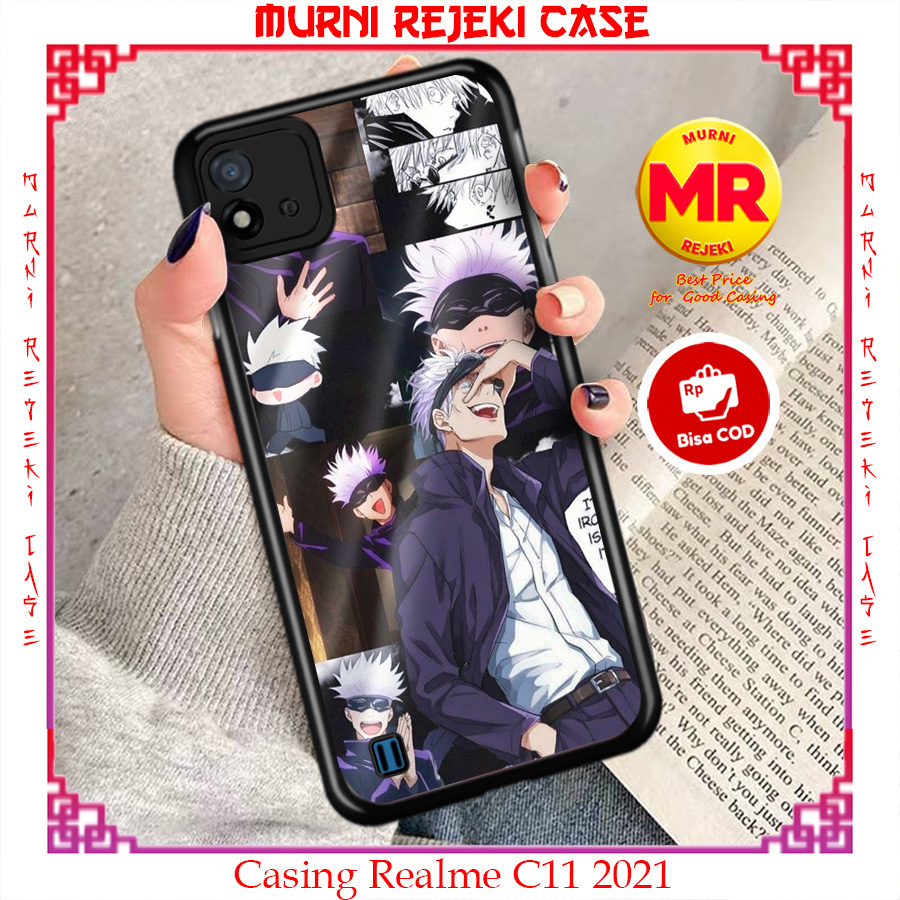 Murni case realme c11 2021 casing realme c11 2021 fashion motif [02GOJO] case hardcase soft case pre