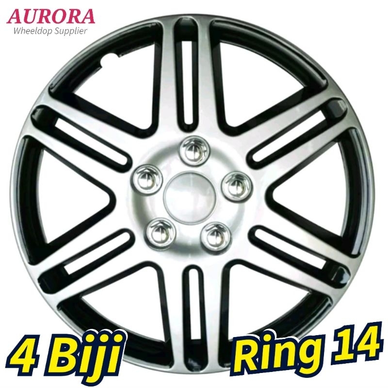 Wildop Weldop Wheeldop Tutup Velg Cover Velk 1 Set (4PCS) Ukuran Ring 14 Untuk Mobil Bebas Apapun We