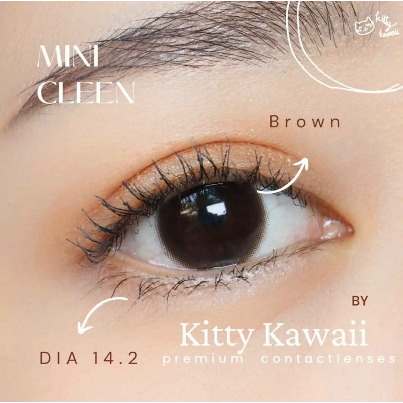 Softlens Kitty Kawaii Mini Cleen Normal dia 14,2 Natural Look