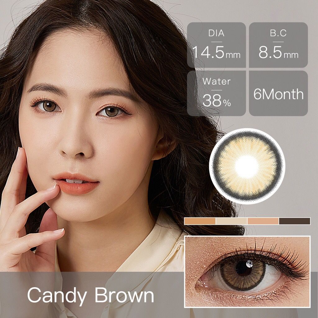 Magister Softlens mata normal diameter 14.5 mm gray black brown