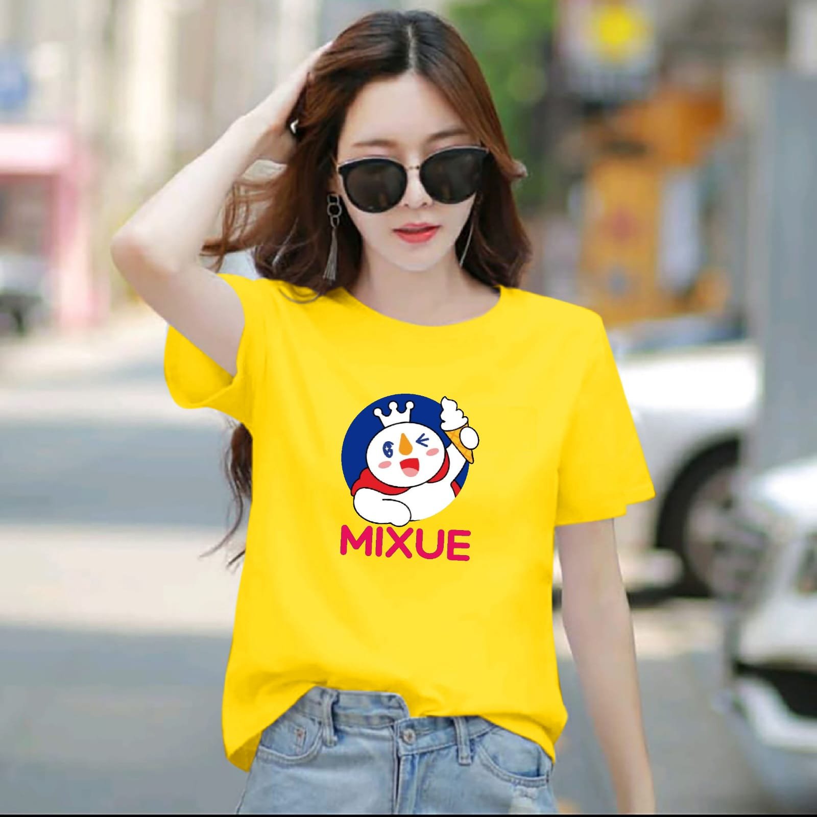 BISA COD_BAJU ATASAN TRENDY MIXUES GIRL TERBARU-KAOS DISTRO CEWEK KEREN LENGAN PENDEK MASA KINI DAN TERLARIS-KAOS CEWEK TERBARU