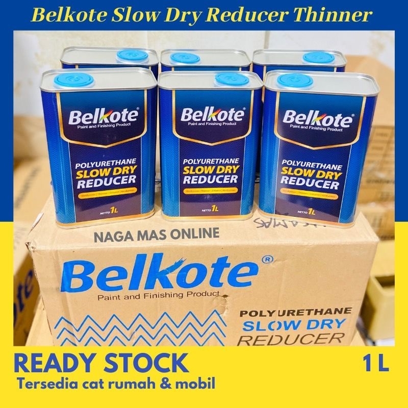 BELKOTE THINNER PU SLOW DRY REDUCER (1 LTR) / THINNER BELKOTE / THINNER PU 2K