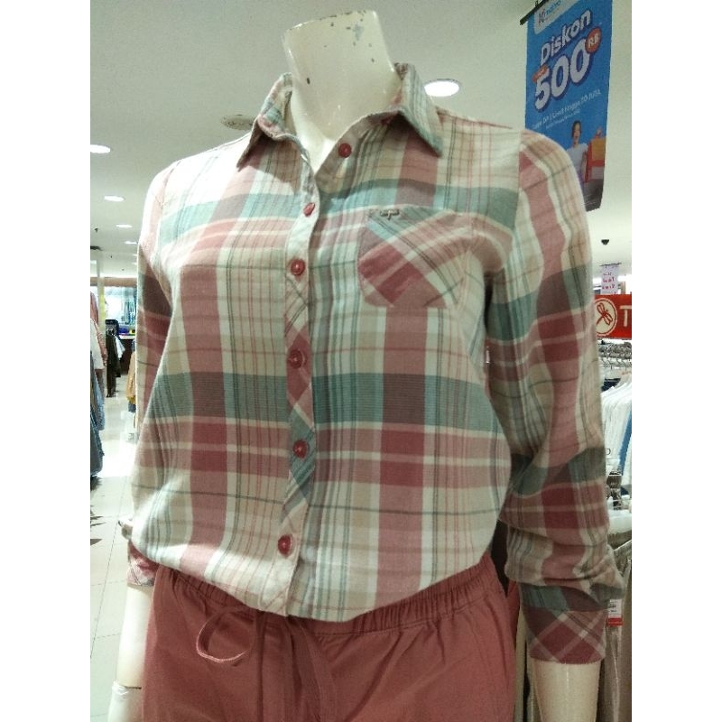 kemeja wanita triset