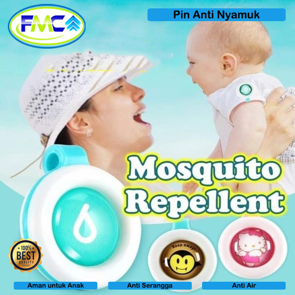 Pin Anti Nyamuk Bayi Pin Penangkal Gigitan Nyamuk Pada Anak Ampuh Karakter Lucu Pelindung Gigitan Serangga Balita