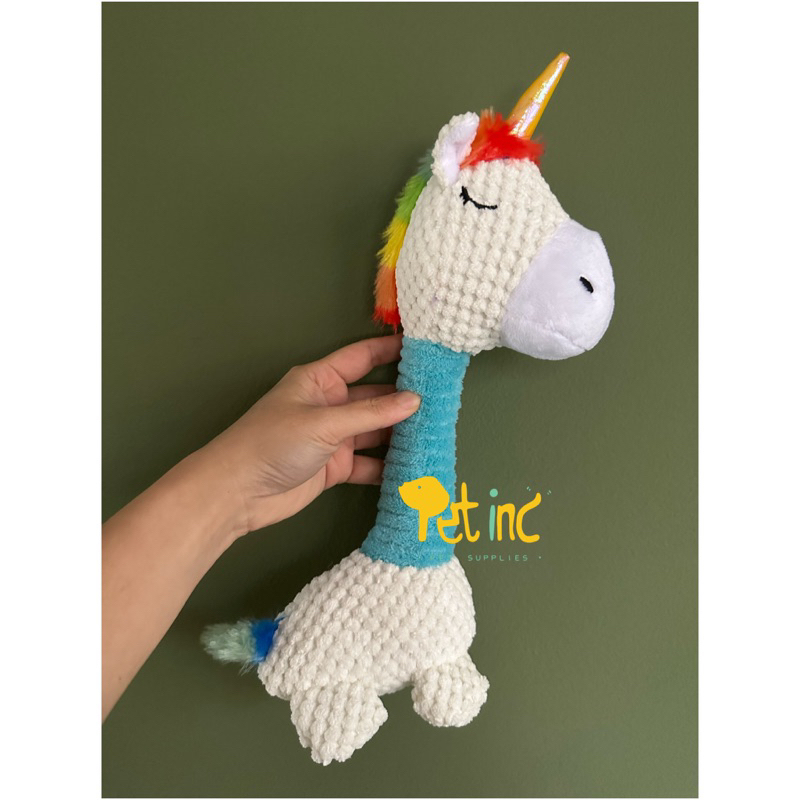 Unicorn big size squeaky toy