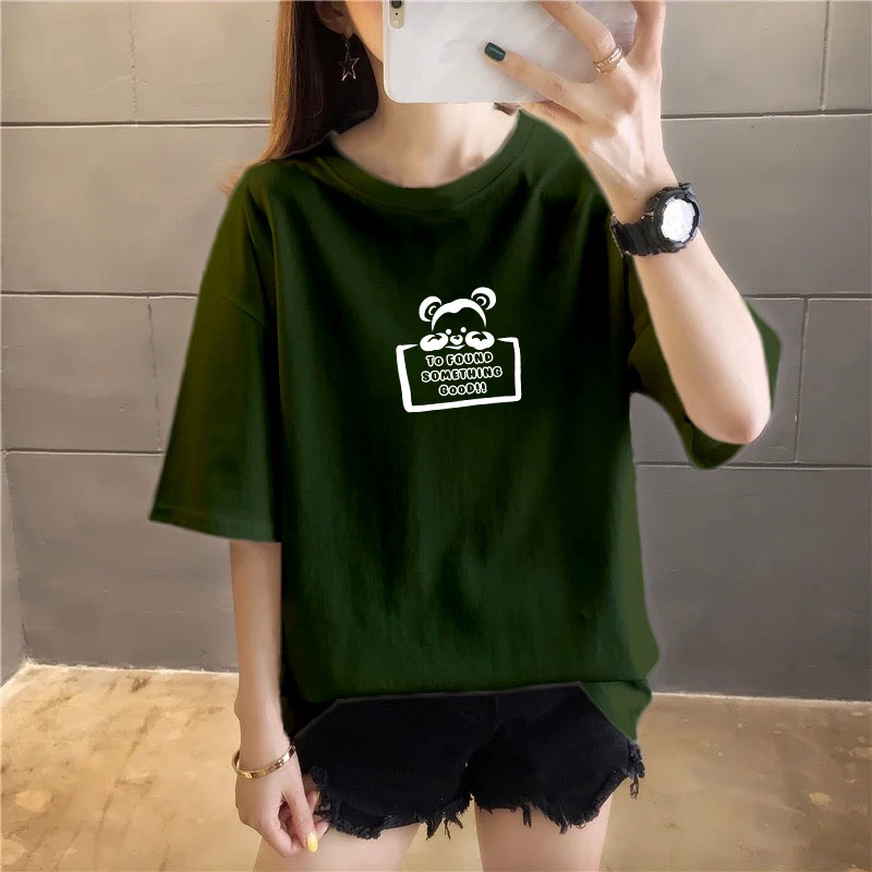 YOURSTYLE1119 - KAOS SOMETHING GOOD KEKINIAN TERLARIS KEREN UNISEX OVERSIZE