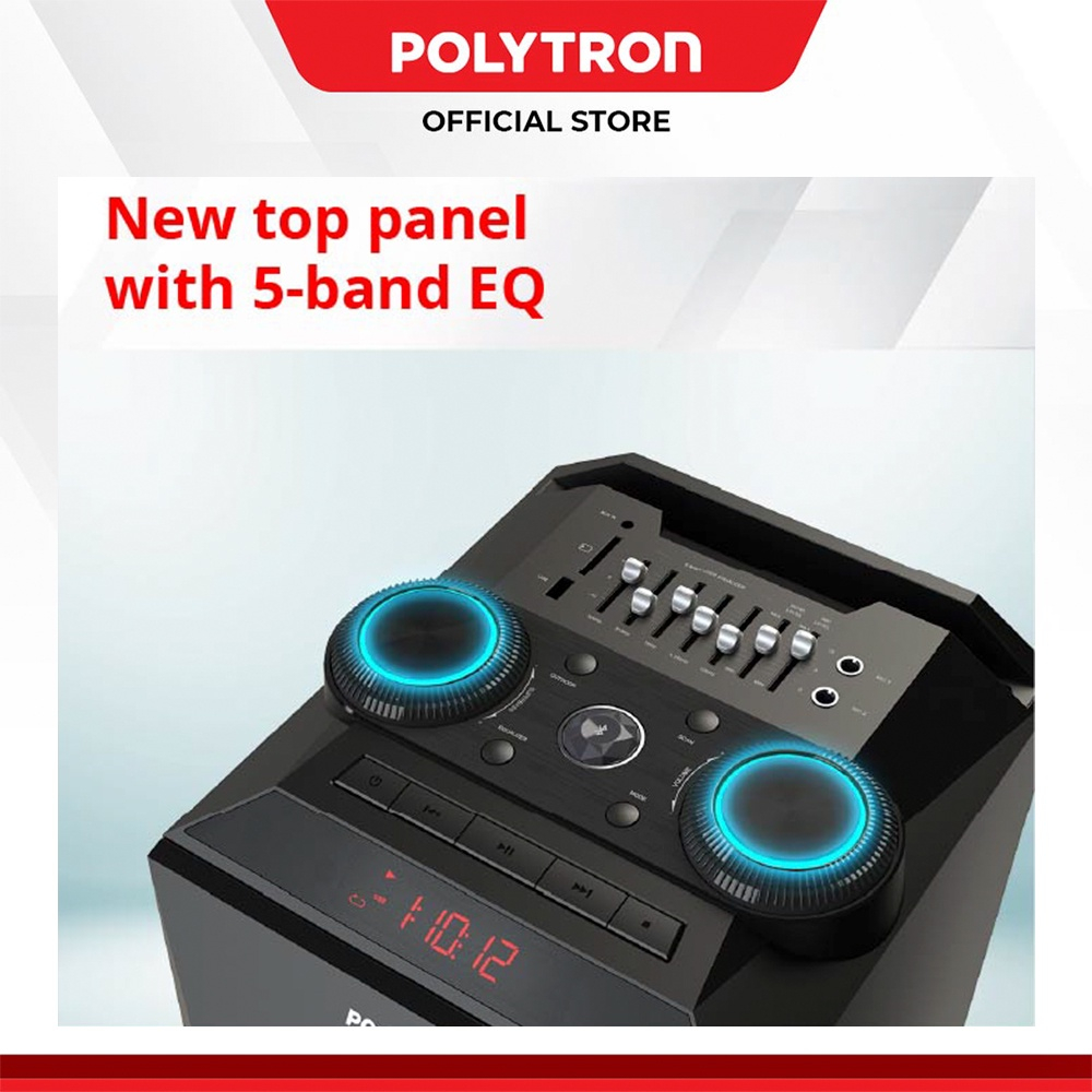 Speaker Active Bluetooth Polytron PAS 8C28