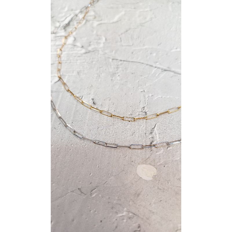 Kalung paper Clip EMas 8K