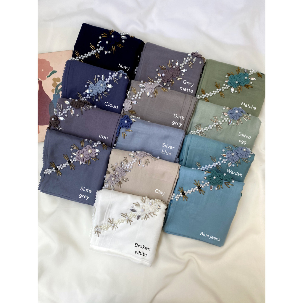 SQUARE VOAL MAWAR PAYET / SEGIEMPAT VOAL MIRACLE  PAYET