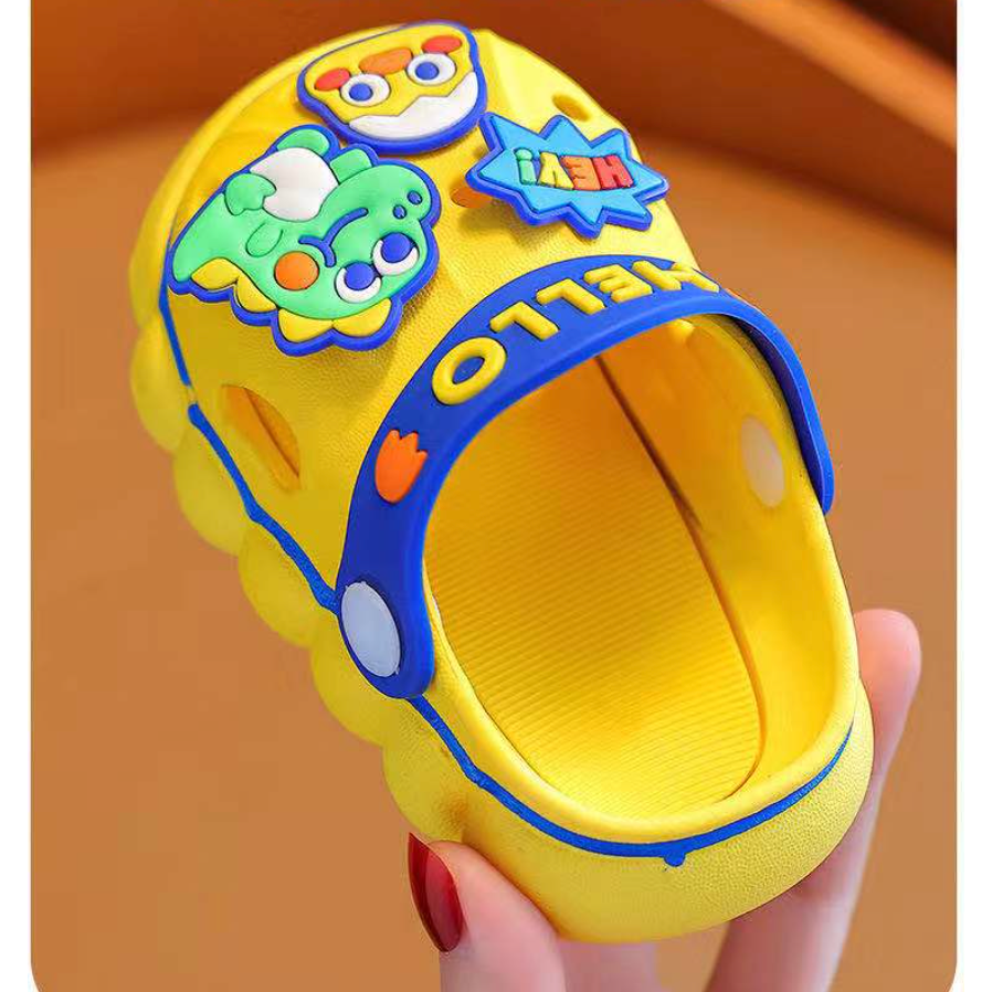 babyfit [18-29] GOZILA sendal sepatu bakpau karet pvc eva anak cewek cowok import ml-0828r