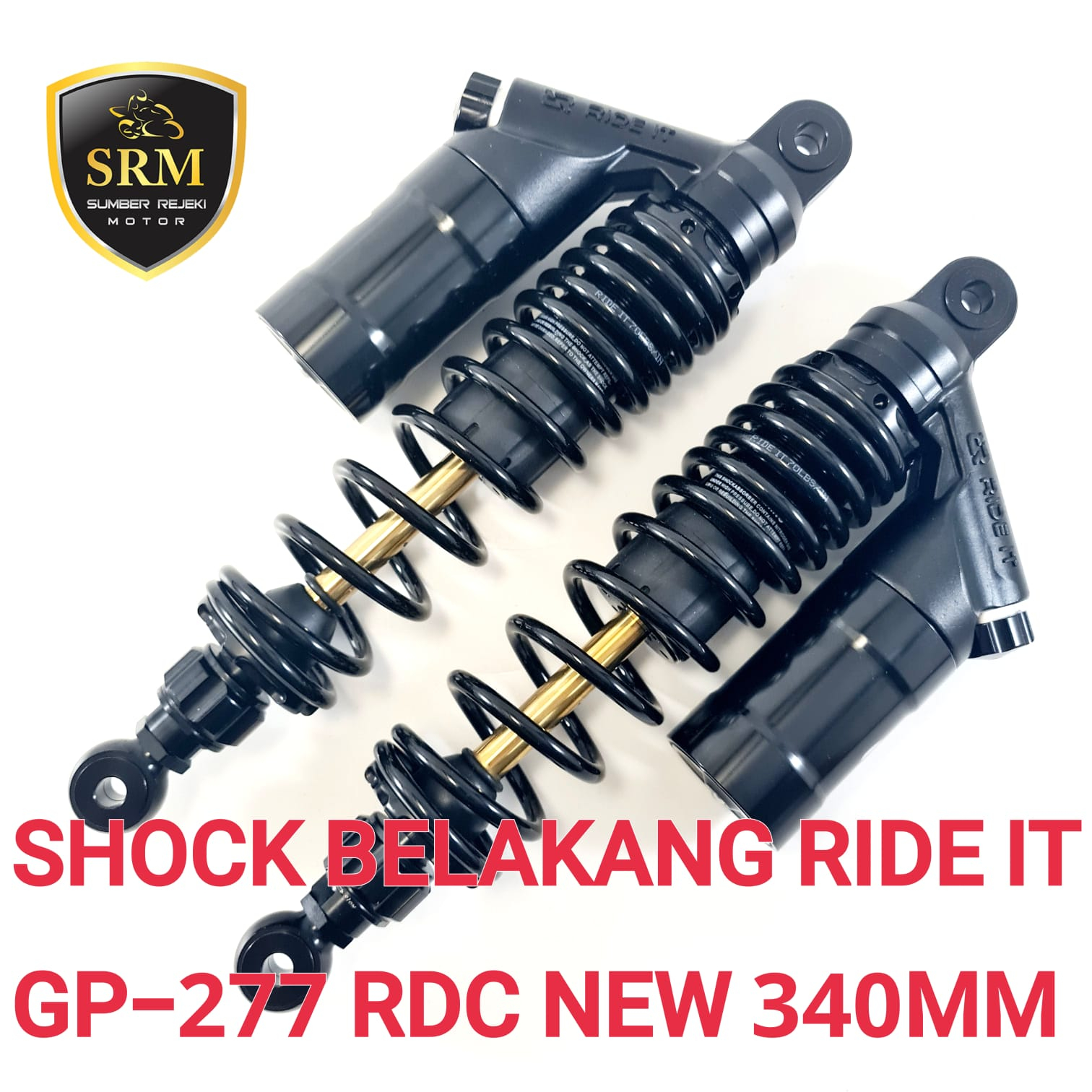 Shock Belakang Ride It GP-277 RDC New 340mm