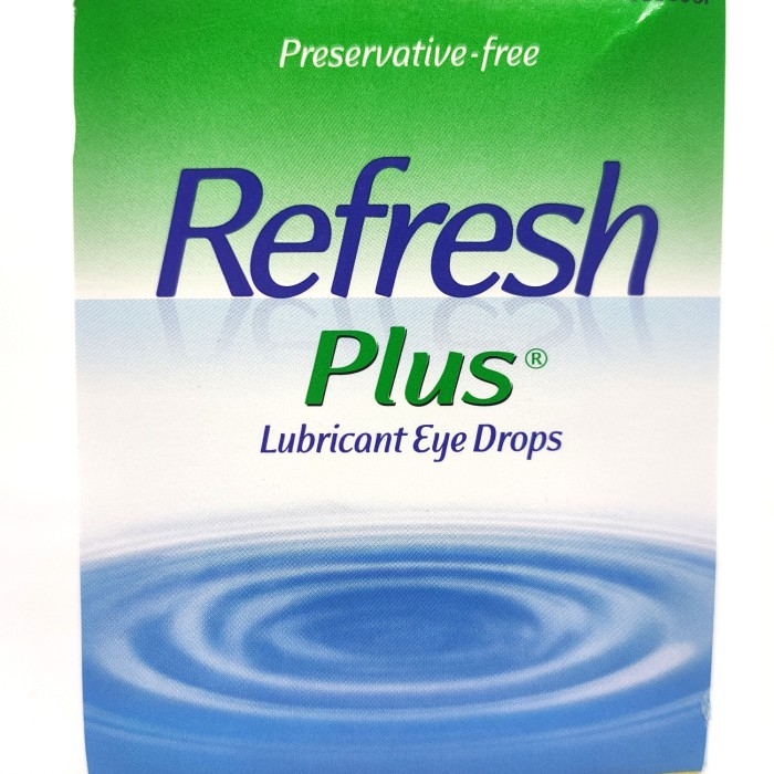 Refresh Plus Lubricant Eye Drops 0.4 ml 5 Vials Obat Tetes Mata