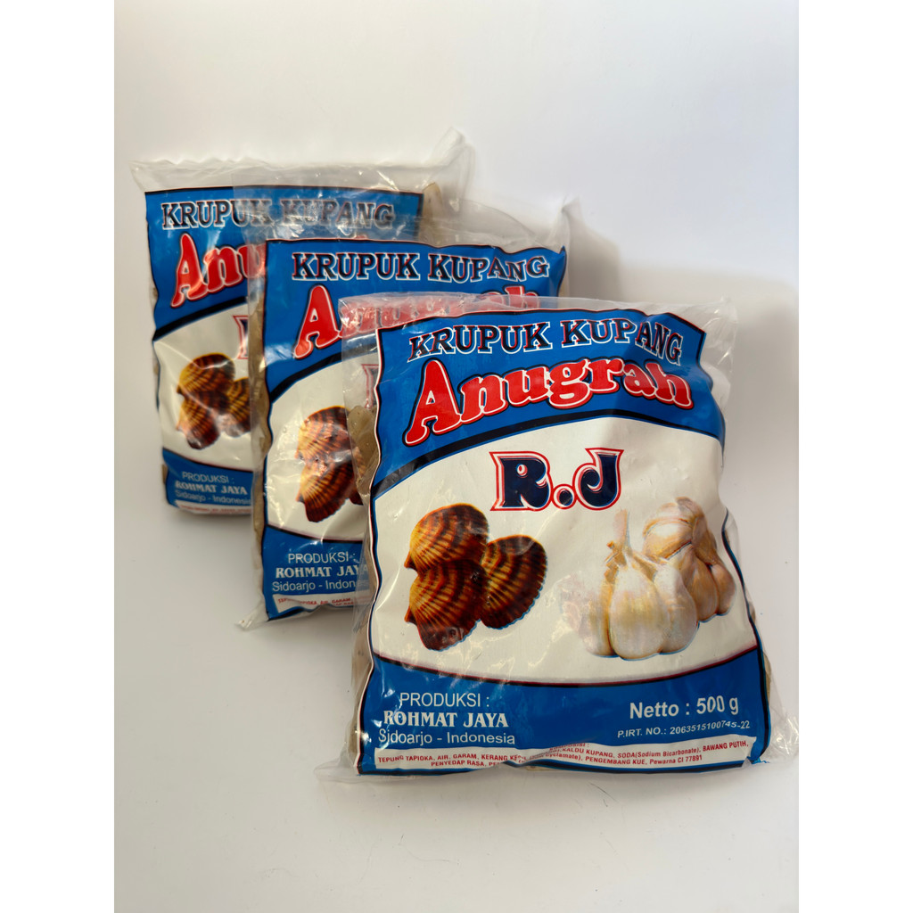 

MURAH [ 500 gr ] Kerupuk Kupang - Kerupuk Mentah - Kerupuk Kupang Anugrah R.J