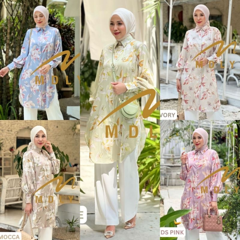 Atasan MDLY Zahira Tunik ORIGINAL