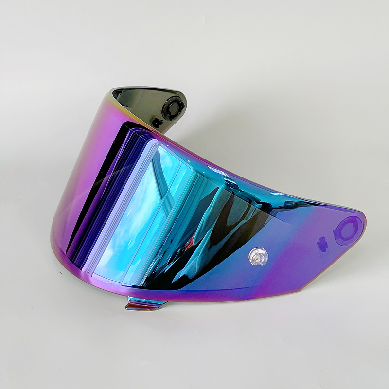 FLAT Visor KYT NFR - Iridium Colorful