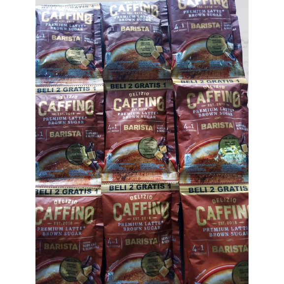

Caffino Barista Premium Latte Brown Sugar Renceng [25 g/15 Sachet]